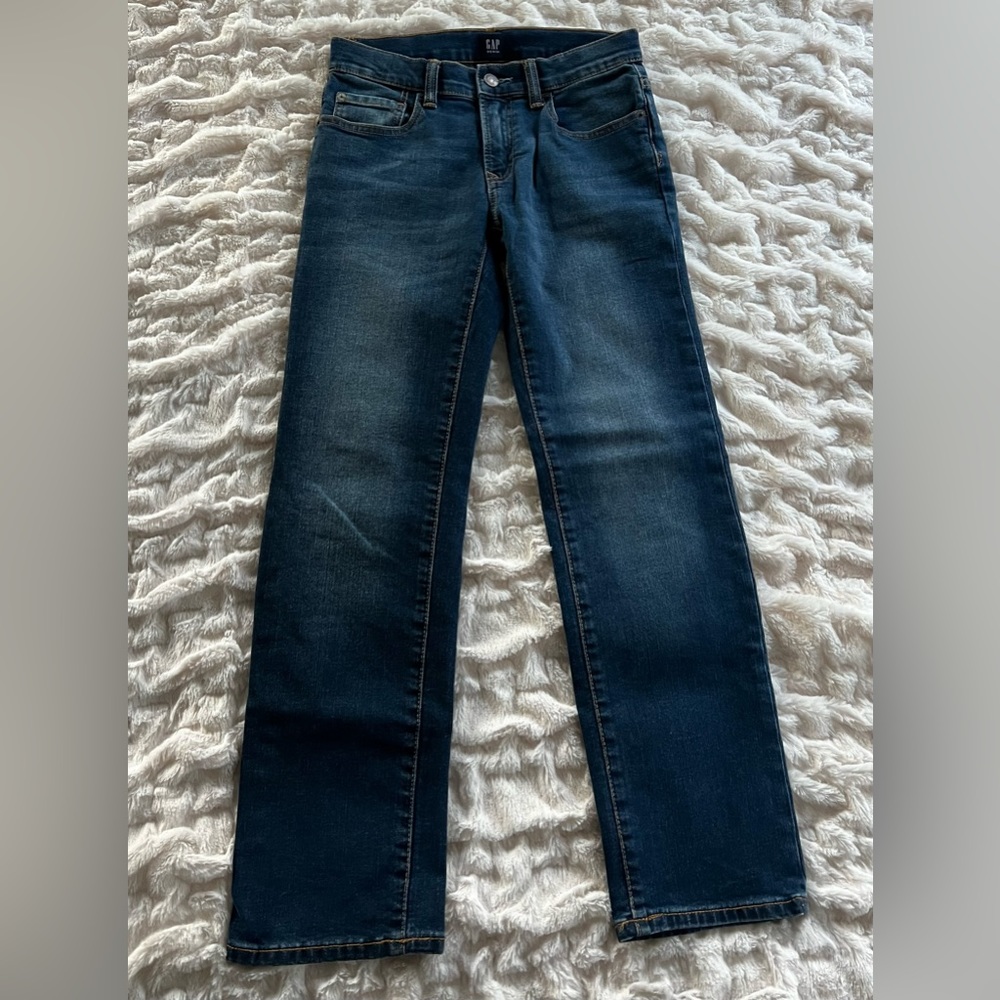 GAP Denim Boys Size 12 Straight Jeans - Like New!